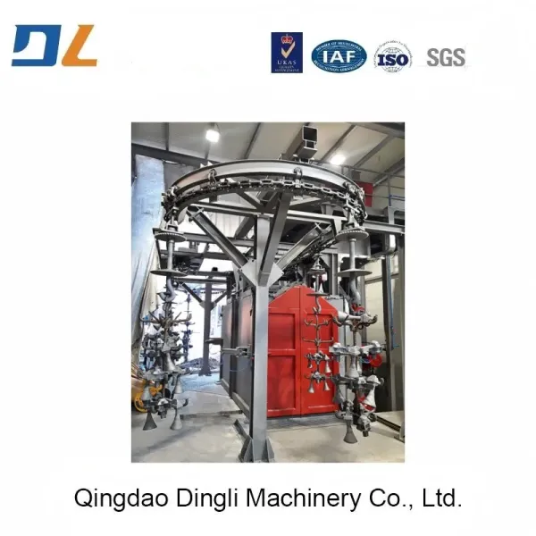 Conveyor Shot Blasting Machine Overhead Rail Shot Blaster