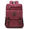 Buy cheap Reusable 13 Inch Polyester Laptop Bag / Red Canvas Laptop Backpack Lightweight from wholesalers