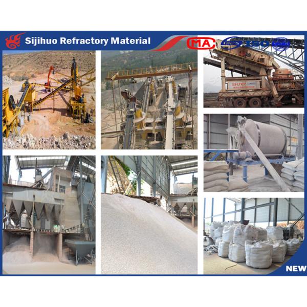 Versatile Ceramic Raw Materials Castable Refractory Suitable for Various Furnace Designs