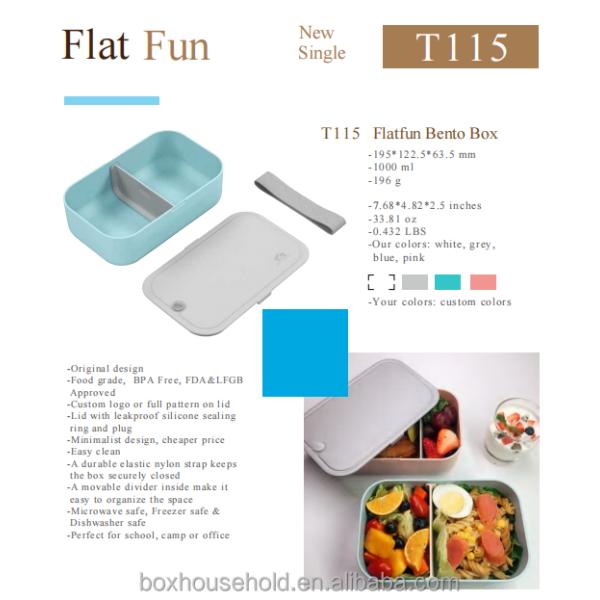 Microwaveable Stackable Lunch Box for Personalized Meal Planning