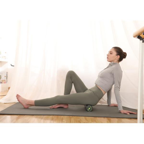 High Density Deep Tissue Vibrating Massage Foam Roller Electric Mobility