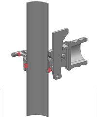 Aluminum Ringlock Scaffolding System Customized For Construction / Building