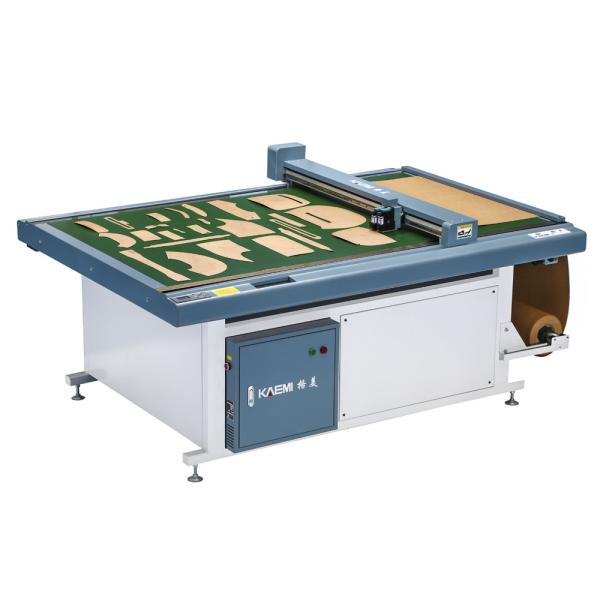 Full Aluminum Alloy Frame Flatbed Cutter Plotter with 1500x900mm Cutting Scope and 1200mm/s Speed for Inkjet Paper Patterns
