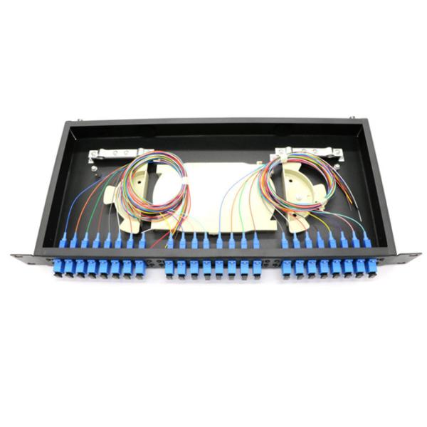 FTTH SC FC ST LC ODF Fiber Optic Patch Panel Rack Mount Splicing