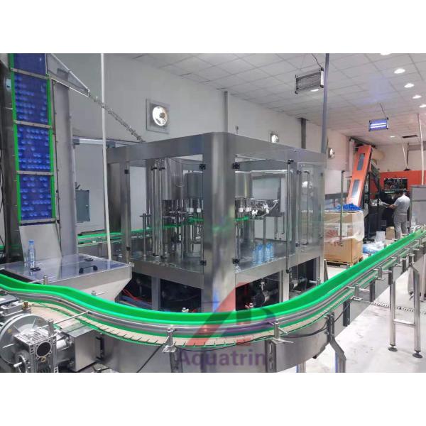 SUS316 8000BPH Spring Water Bottling Line ROAL Capping 120mm Bottle