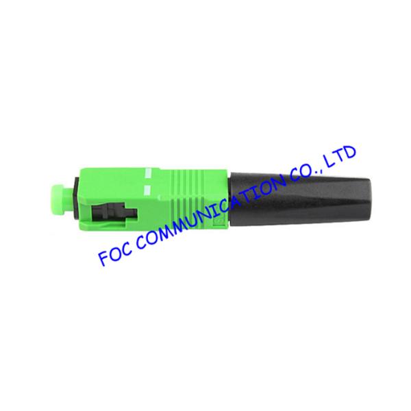 SC Field Installable Fast Fiber Optic Connector SM UPC APC For FTTH