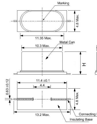 18PF SMD Crystal Passive Electronic Components 30ppm 6.0000MHZ