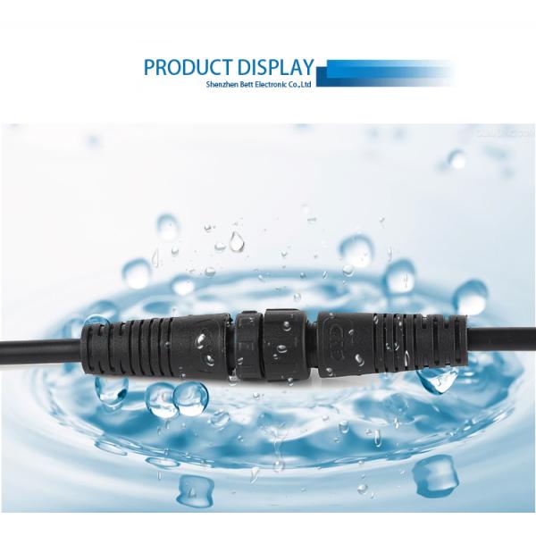 Cable Length Customizable M12 Waterproof Connector for Different Cable Lengths
