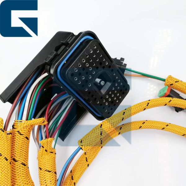 Side view of 330C engine wiring harness assembly