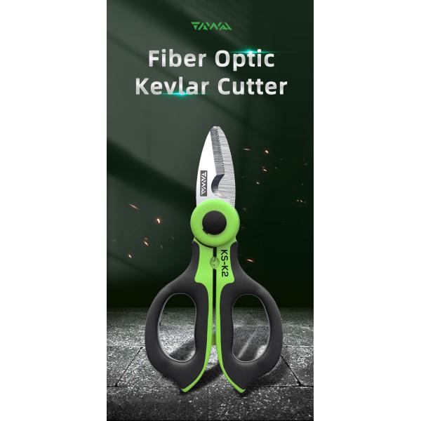 Fiber Optic Cable Patch Cord Pigtail Patch Cord Cable Insulation Scissors Kevlar Cutting KS-K2 Cable Kevlar Cutter Cutter Ftth