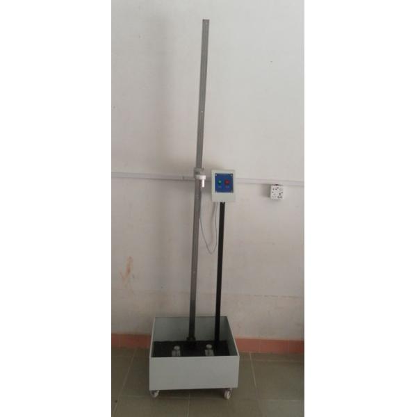 Adjustable Height Drop Ball Impact Tester Plastic Impact Testing Machine 2.5KW