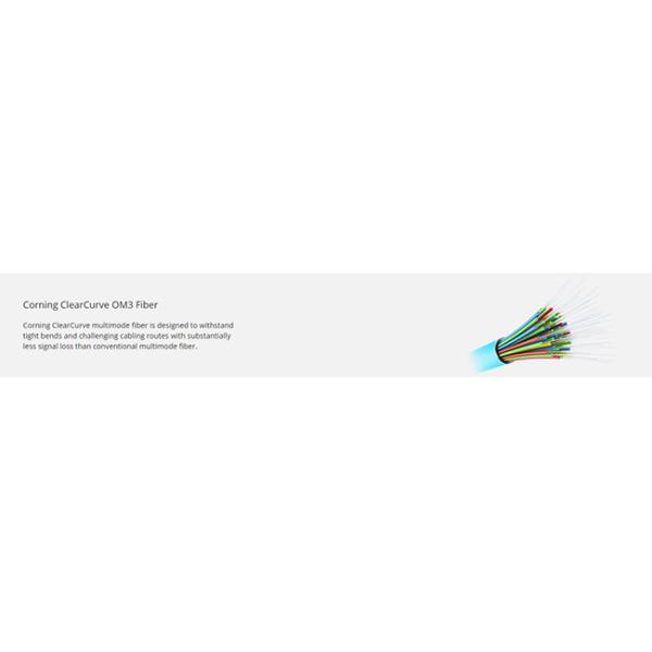 LC PC - LC PC 24F Fiber Optic Patch Cables OM3 Breakout 2.0mm Multiple Mode LSZH