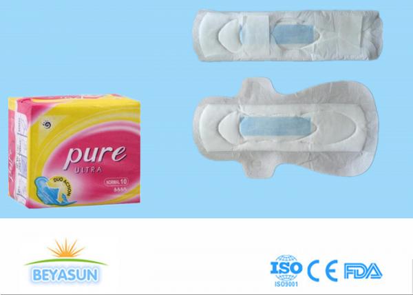 Buy Pure Cotton Ladies Sanitary Napkins , 300MM Size Overnight Sanitary Pads at wholesale prices