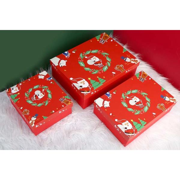 Christmas Gift Boxes & Bags Custom Paper Packaging Box Creative DIY Gift Box