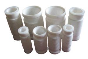 Quality White PTFE tube , 2.10g/cm³ PTFE Soft Joint / PTFE Material For Metal Tube for sale