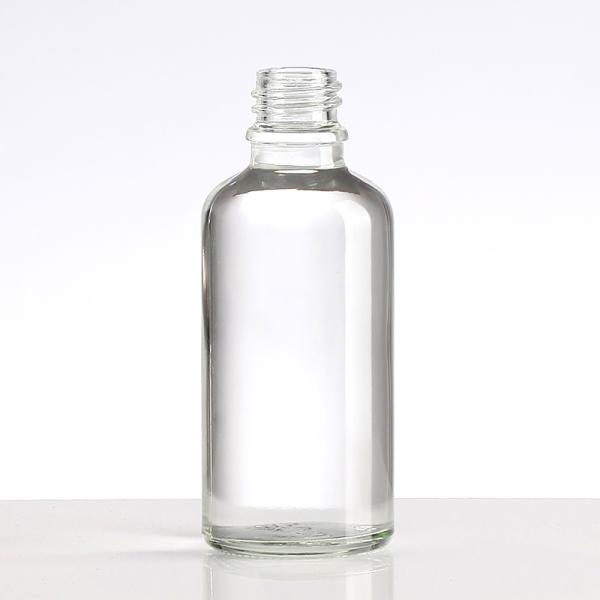 30ml Mini Round Glass Bottle with Maple Leaf Pattern Capacity 30ml Sealing Type Crown Cap