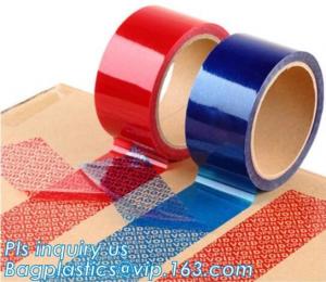 China Tamper Evident VOID OPEN  Tape For Security Seal Warranty Void Tape Pressure sensitive Gloss lamination on sale