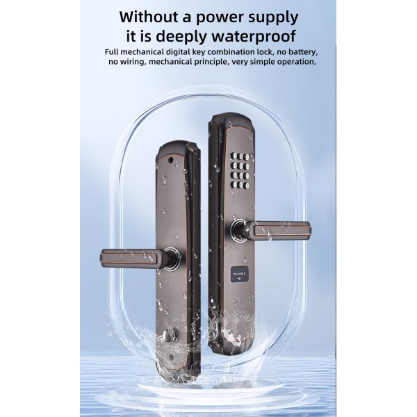 Wholesale Password Mechanical Code Combination Push Button Lock Main Digital Keyless Door Lock Waterproof
