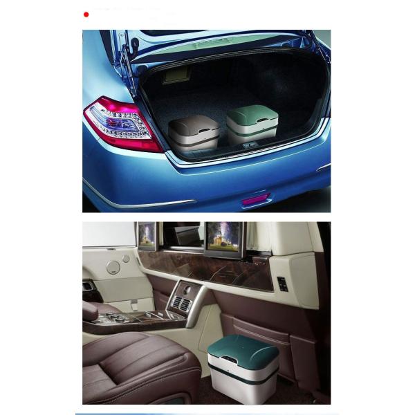 Household Kitchen Bathroom Living Room Garbage Can Foldable Deformation Garbage Can Intelligent Induction Garbage Can