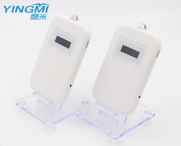 White Color Portable Tour Guide Speaker System Lithium Battery Powered