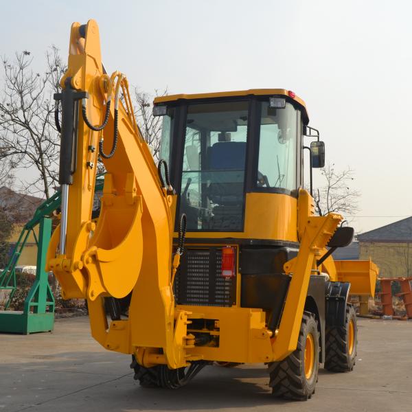 WZ30-25 Four Wheel 7.5t Backhoe Loader Machine With CUMMINS Engine