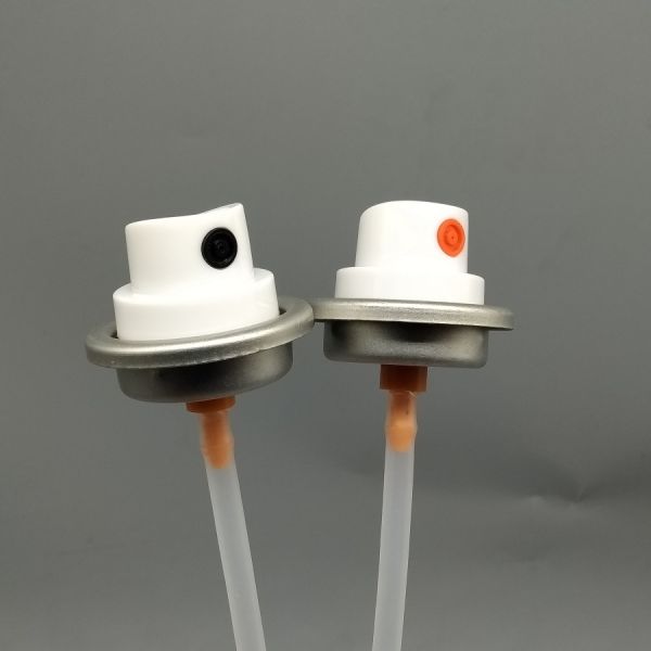 High-pressure spray system valve with UV-resistant finish