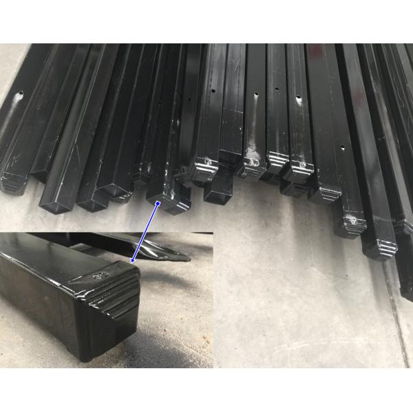 2.1mx2.4m Rails 40mm Garrison Security Fencing
