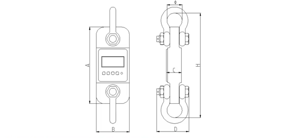 Reasonable & acceptable price rechargeable dynamometer wifi wireless tension load cell