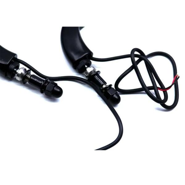 Purpose Motorcycle Sequential LED Turn Light Rear View Mirror for Harley Davidson