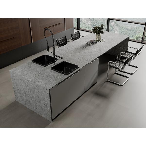 Light Gray 1600x3200mm Matt Sintered Stone Slab
