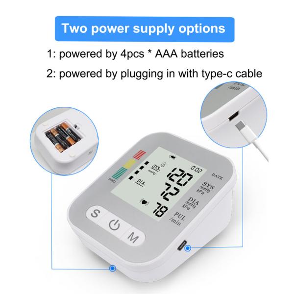 Long Cuff Automatic BP Machine Arm Style Electronic Bp Instrument