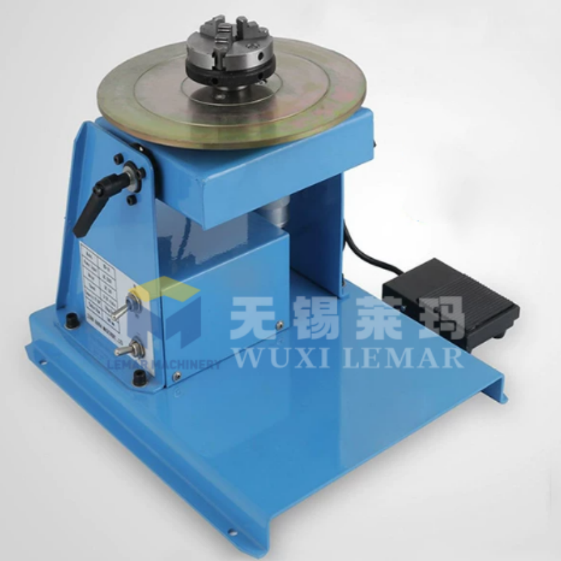 Mini 10kg CNC Welding Positioner Small Rotary Turning Table for Light Workpiece Welding