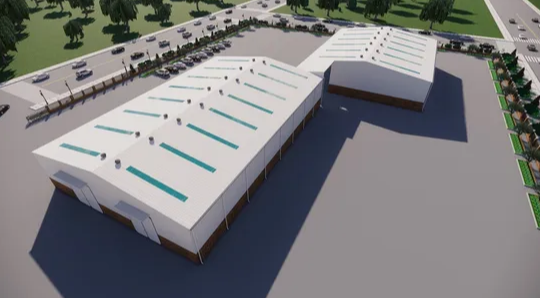 Pre Engineered ISO Certified Steel Structure Hangar For Commercial Aviation