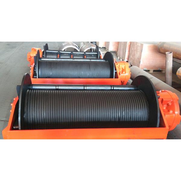 Customized High Power Hydraulic Tugger Winch LBS Grooves