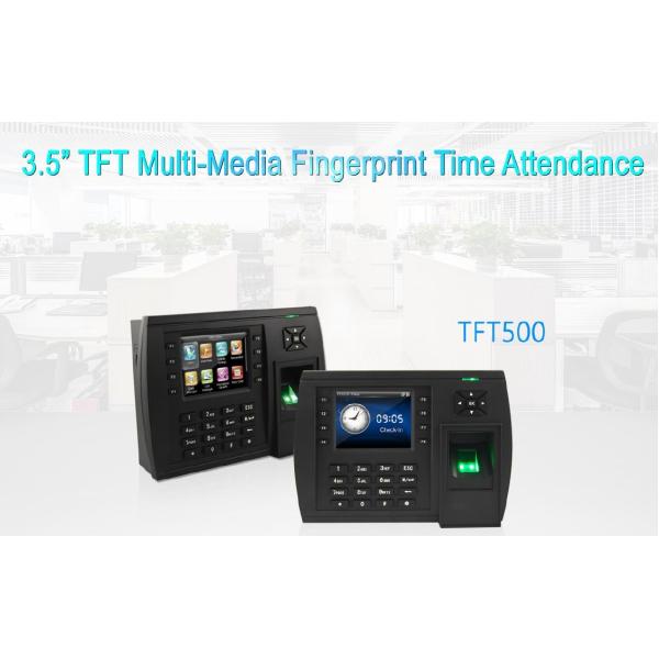 Cloud-Based Employee Time Clock Software with Wi-Fi Fingerprint Biometric Fingerprint Time Attendance System for Accurate Machine Attendance -TFT500