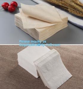 China 1/4 Fold Coffee Bar Beverage Black Paper Napkin,Printing paper napkin/decorative paper dinner napkins, BAGPLASTICS,PAC on sale