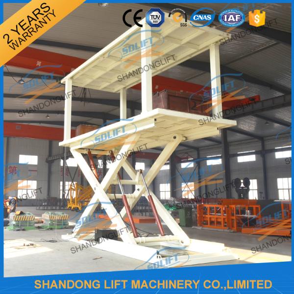 5T 3.6M Double Deck Car Parking System For 2 Car