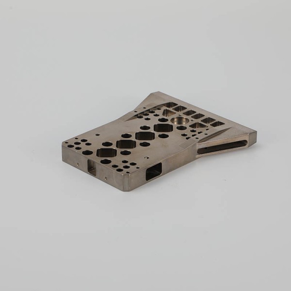 Customized Processing Silver Hollow Parts Precision CNC Components Industrial Equipment Providing Custom Manufactured Machinery