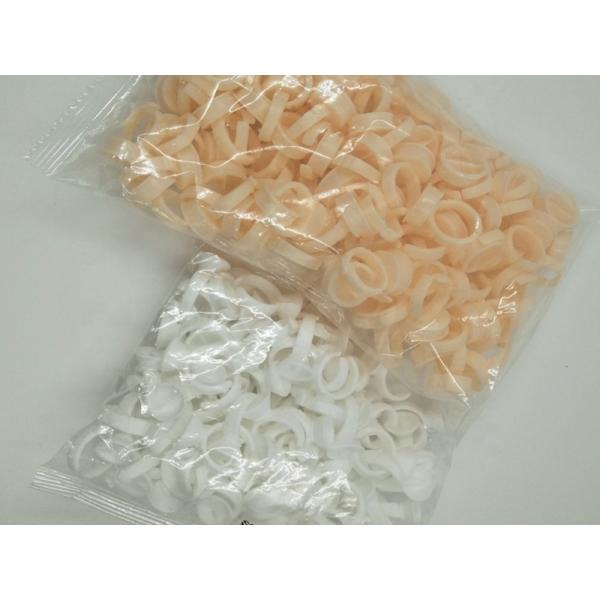 Disposable Microblading Accessories Tattoo Pigment Ring Cups Soft Silicone And Plastic Material
