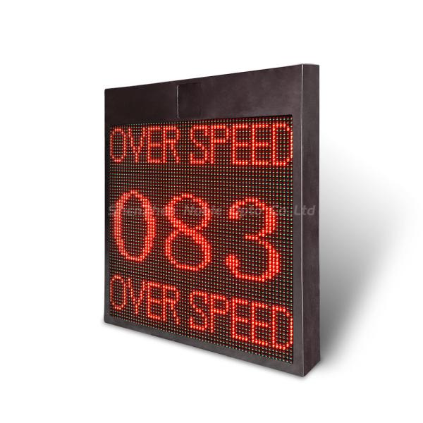 Compact and Precise Vehicle Speed Display Radar Speed Signs for Speeding Control CE FCC Certified