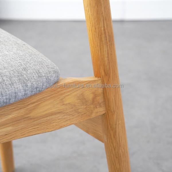 Without Armrest Solid Beech Wood Chair Dining Chair for Luxury Dining Room Furniture