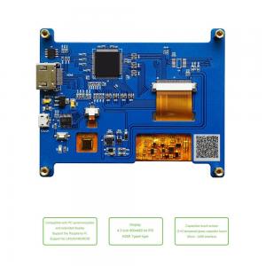 Quality 4.3 Inch Raspberry PI LCD Display Module HDMI Interface TFT With Touch And PCB for sale