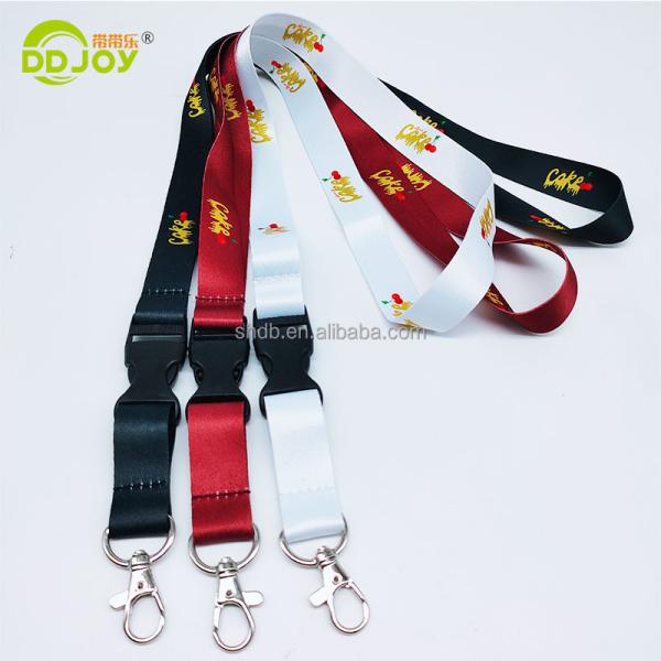 Custom Logo Lanyards Polyester Material for Office Occasions