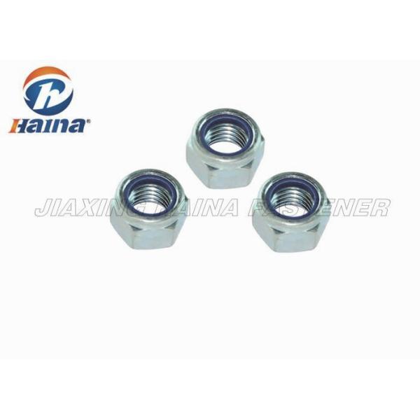 Bed Frame Hexagon Lock Nut Nylon Insert Grade 4.8 DIN 982 Customize / OEM