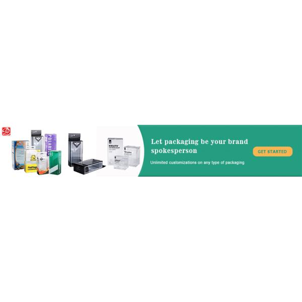 Transparent Plastic Box Packaging Folding PET PVC PP Clear Box Packaging Eco Friendly