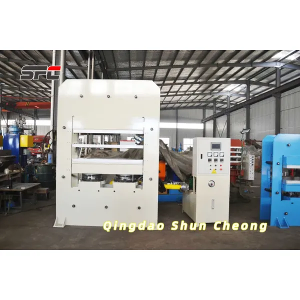 Frame Type Plate Vulcanizing Press with PLC Control for Fast and Even Heating