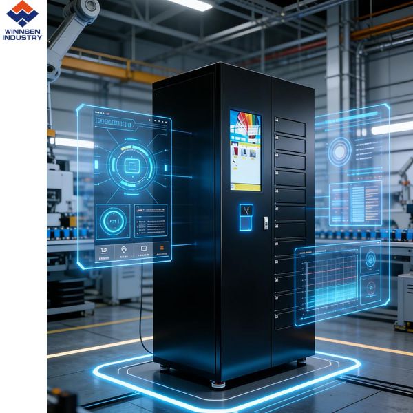 Cold Rolled Steel Industrial Vending Machine with Remote Management and Multi-Payment Options for Indoor and Outdoor Use