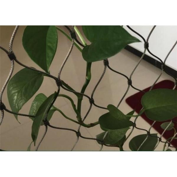 Stainless steel green facade