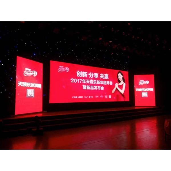 Full Color Function D4 LED Video Wall Screen for Church Stage Backdrop Advertising