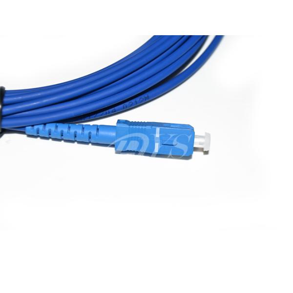 Smplex singlemode LC to SC optical Patch Cord For Telecom / CATV Systems